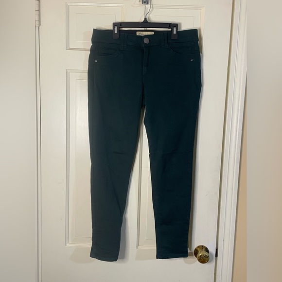 Democracy Womens Ab Technology Skinny Jeans Size 8 Green Denim Mid Rise Stretch - Picture 8 of 8